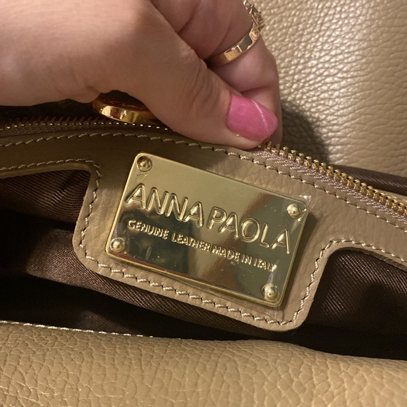Anna Paola leather satchel - Picture 4 of 5